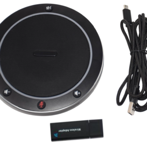 Puas M110W 2.4Ghz Wireless Omnidirectional Microphone and Speaker