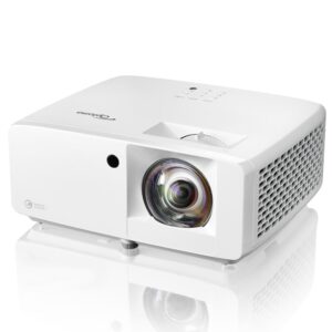 Optoma ZH450ST front view short throw laser projector 4200 lumens