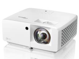 Optoma ZH450ST front view short throw laser projector 4200 lumens