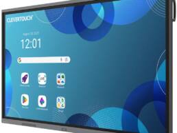 Clevertouch Pro 3 Interactive Display EDLA angled view 4K touchscreen panel