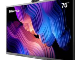 Hisense 75WM6FE 75 inch interactive display 4K touchscreen front view