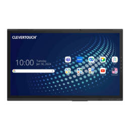Clevertouch UXPro Edge interactive display 4K touchscreen front view