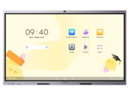 Hikvision DS-D5C65RB/B2L front view vibrant colour 65 inch 4K interactive display