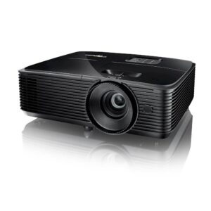 Angled perspective of the Optoma X450LV
