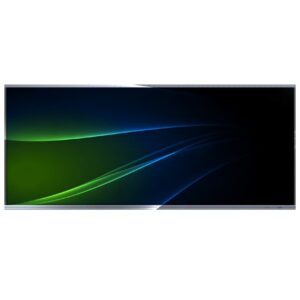 Panora inch ultra wide interactive panel 5K front view display