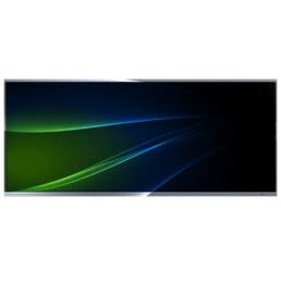 Panora inch ultra wide interactive panel 5K front view display