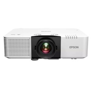 Epson EB-L790U laser projector front angle with central lens design