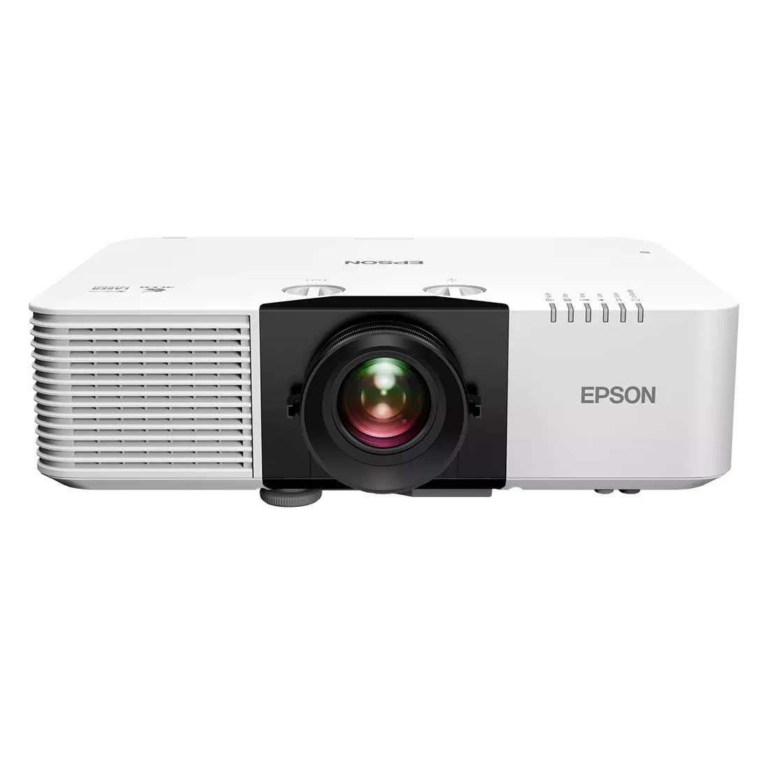 Epson EB-L790U laser projector front angle with central lens design