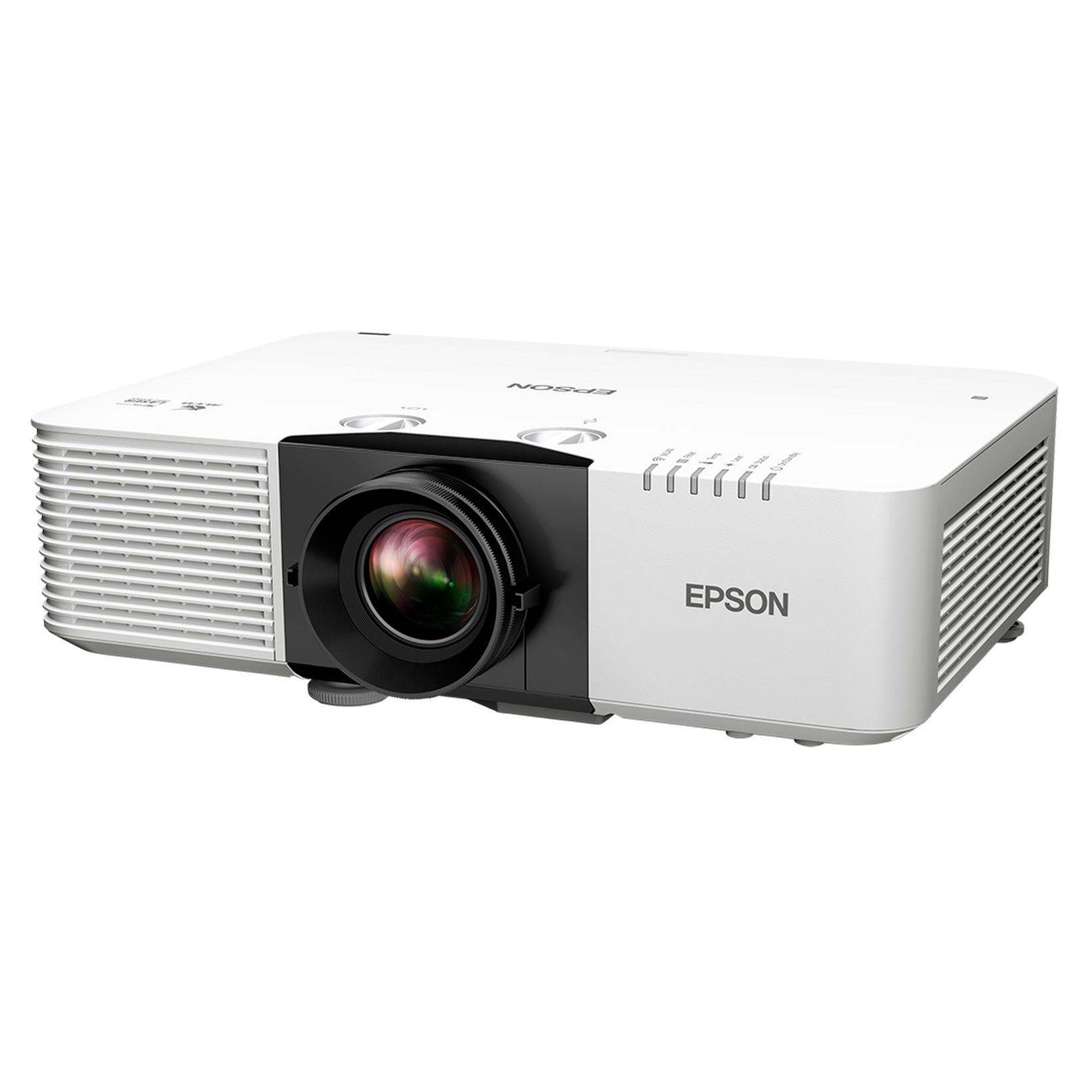 Epson EB-L890U laser projector front angle with central lens