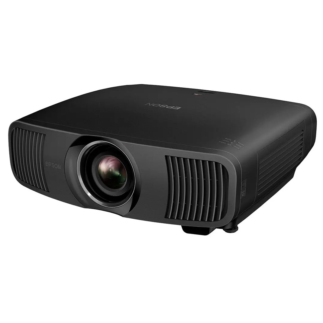 Epson EH-LS12000B 4K laser projector front view black