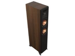 Klipsch RP-5000F II speaker front view showing dual woofers and horn
