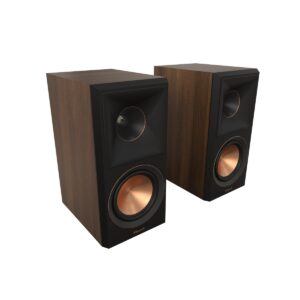 Klipsch RP-500M II front view without grille showing woofer and tweeter