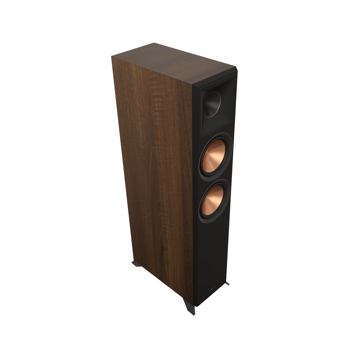 Klipsch RP-6000F II speaker front view showing dual Cerametallic woofers