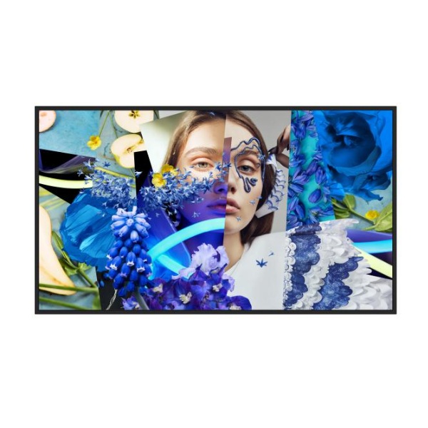 Hikvision DS-D6043UN-DP 43 Inch Digital Signage Display front angle view