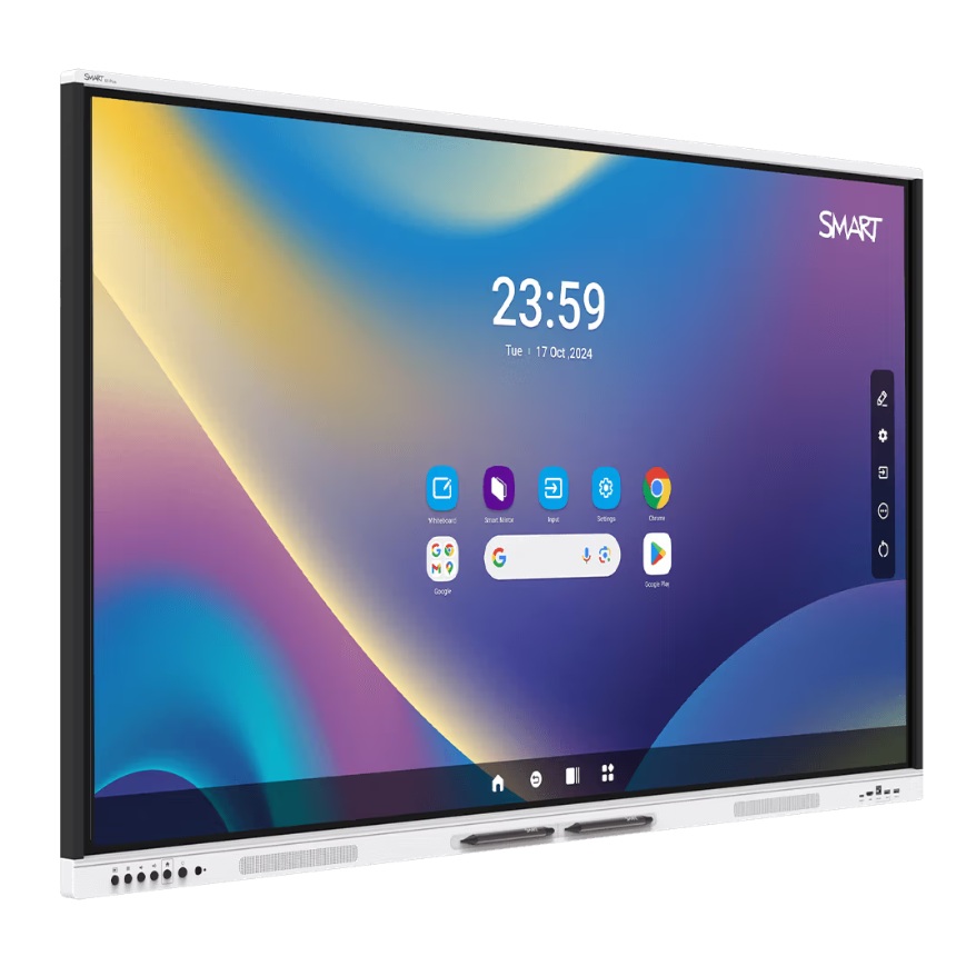 SMART Board GX065-V4 Plus 65 inch interactive display front angle view